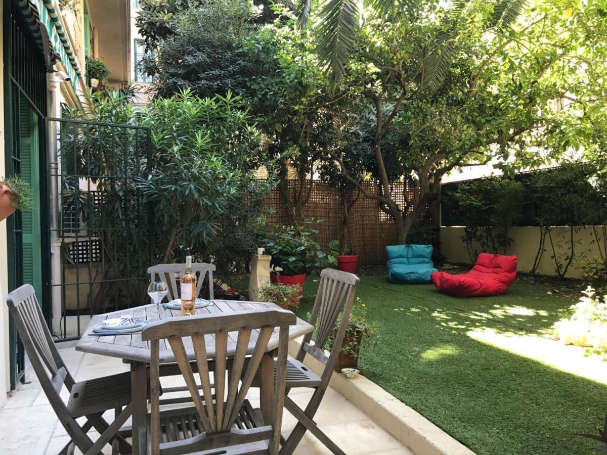 Homelivia, Luxueux Appartement Avec Jardin Prive Nice Exterior photo