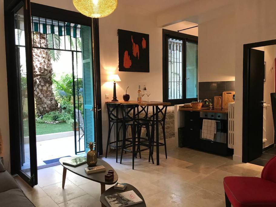 Homelivia, Luxueux Appartement Avec Jardin Prive Nice Exterior photo