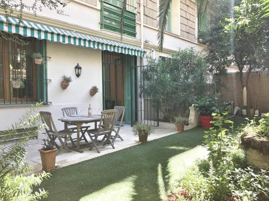 Homelivia, Luxueux Appartement Avec Jardin Prive Nice Exterior photo